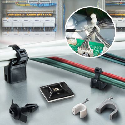 Leitfaden zur Auswahl der geeigneten Kabelbinderhalterungen und -befestigungen - Kabelbinderhalter, Clips & Klemmen
