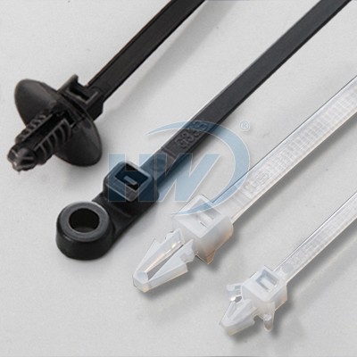 ربطات الكابلات القابلة للتثبيت - قابلة للتركيب بواسطة حزام الكابل