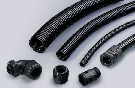 Conduítes e conexões - Conduítes flexíveis e conexões/adaptadores, mangueiras e adaptadores de nylon