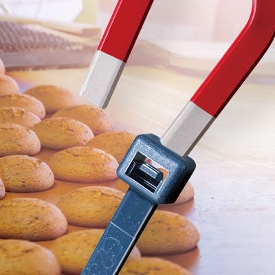 أطواق الكابلات القابلة للكشف عن المعادن - أطواق الكابلات القابلة للكشف عن المعادن