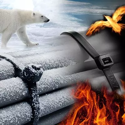 رباطات كابلات من مادة خاصة وملحقاتها - رباطات كابلات من مادة خاصة