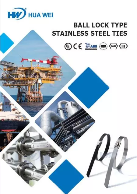 Ball Lock Type Satinless Steel Ties Flyer