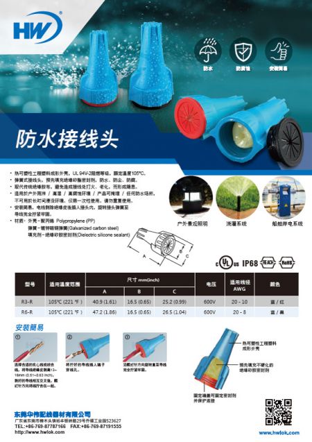 防水接線頭DM