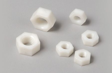 ポリアミド製の六角ナット、5.5mm A/F、M3ねじ