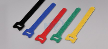 Attaches câbles à boucle et crochet, 125mm, 12mm - Attaches de câble à crochet et boucle