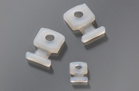 Kabelbinderbevestigingen, Schroef Toegepaste Low Profile, Polyamide, 2.5mm Max. bindbreedte