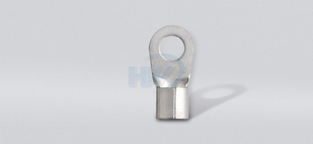 圓形裸端(焊接)-DIN,適用線徑70sq. mm.(2/0AWG),適用螺絲尺寸M10(3/8"") - 圓形裸端(焊接)-DIN
