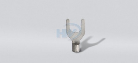Y形裸端(焊接),適用線徑0.5-1.5sq. mm.(22-16AWG),適用螺絲尺寸M3.5(#6") - Y形裸端(焊接)