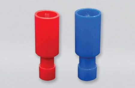 Nylon-vollisolierte Bullet-Trennverbinder (Doppelcrimp), Kabelbereich 22-16 AWG