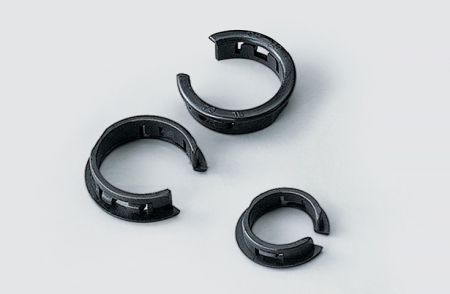 Open Bushings,Polyamide, Inner Hole On Pannel ø12.7 mm - Open Bushings