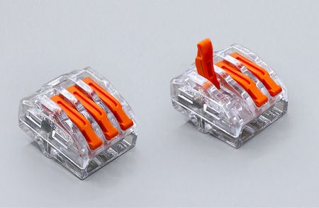 Push-in Hebeverbinder, PIC62-Serie, 3 Anschlüsse, Massivdrahtbereich: 0,2-4,0mm²/ 28-12 AWG, Litzenbereich: 0,2-4,0mm²/ 28-14 AWG