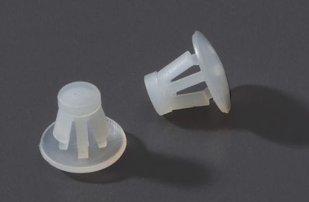 反锁式电路板固定支架,PA66,柱高(A)0.23"(5.8mm) - 反锁式电路板固定支架