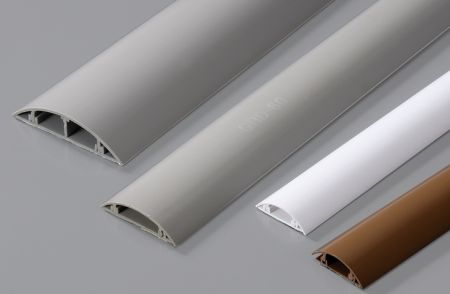 Ronde Type Draadgoten, PVC, 20x6mm