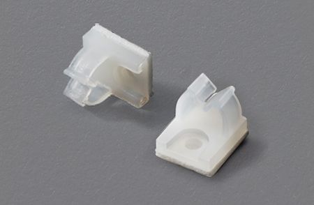 Wire Saddles, Self Adhesive, Polyamide,5mm Max. Bundle Dia.