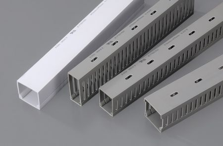 Bedradingskanalen (Massief), PVC, 50x100mm, Bedradingsvolume 210-260 stuks