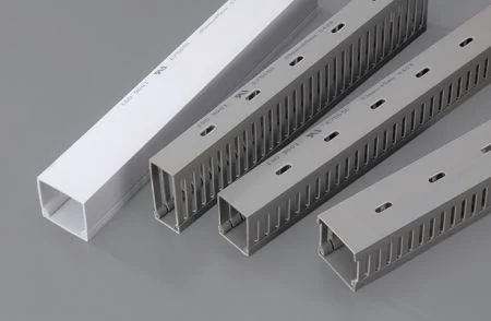 Verdrahtungskanäle (massiv), PVC, 15x25mm, Verdrahtungsvolumen 5-12 Stück