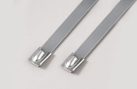 Attaches en acier inoxydable, type à verrou à bille, SS304 / SS316, 370mm, 100lbf