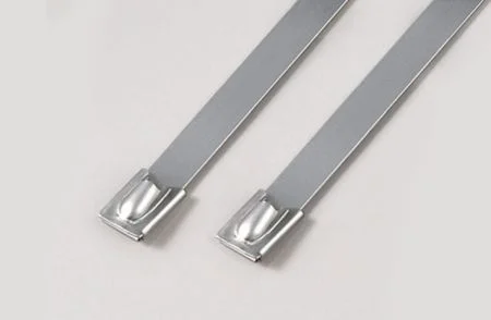 鋼珠自鎖式光身不鏽鋼帶,#304/#316,長度(L)5.08"(130mm),環拉值100Lbf - 珠式不鏽鋼帶