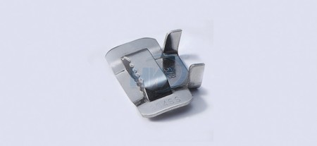 Fivelas de Aço Inoxidável, SS304 / SS316, largura máxima de amarração de 9,5mm. - Fivelas de Aço Inoxidável