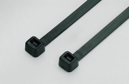 150x3.6мм (5.9x0.14 дюйма), Самозатягивающиеся стяжки, PA66, Теплостойкие - Стандартные кабельные стяжки - термостабилизированные