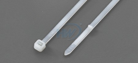 102x2,5 mm (4,0x0,10 inch), Kabelbinders, PA66, met stopper