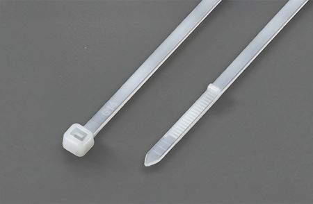102x2,5 mm (4,0x0,10 inch), kabelbinders, PA66, met stopper