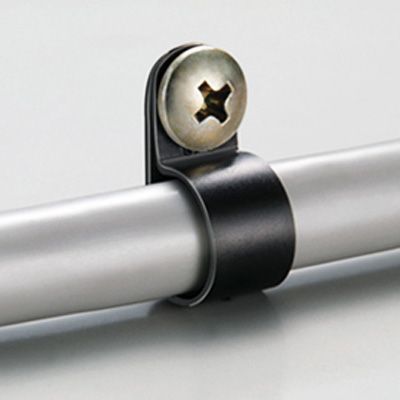 Collier en acier inoxydable un set de 4 serre câbles largeur 10mm, longueur  suivant déclinaison