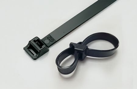 390x12.6mm (15.4x0.50 inch), Kabelbinders, PA66, Tuckaway, Extra Heavy Duty