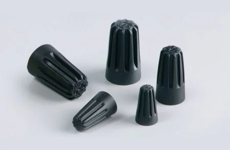 Draadconnectoren, PA66/Stalen veer, Temperatuurclassificatie 180°C (356°F), Spanning 300V, Geschikte Draad AWG 22-18 - Draadconnectoren