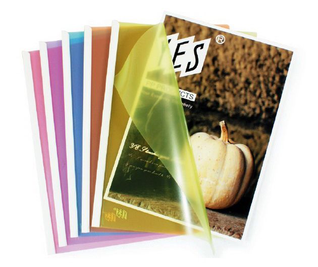 Couverture de rapport à barre glissante en PP | Dossier de documents étanche par YES Couverture de rapport à barre glissante en PP | Dossier de documents étanche par YES