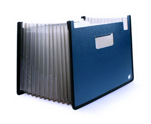 Top Bottom PP Expandable Portable File with Handles | YES