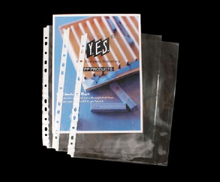 A4 11-Hole Sheet Protectors (Set of 10) - Sheet Protectors A4 for 2-Ring, 3-Ring, 4-Ring, and 11-Ring