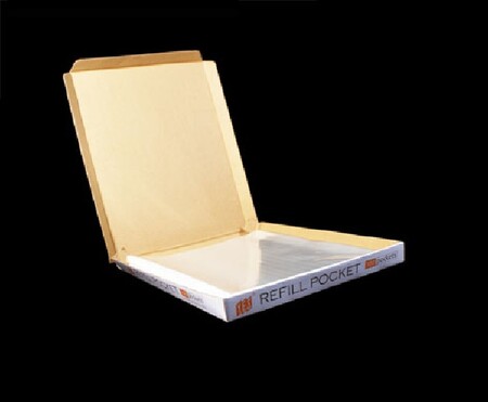 A4 PP Protectors with Pizza Box Dispenser Pack