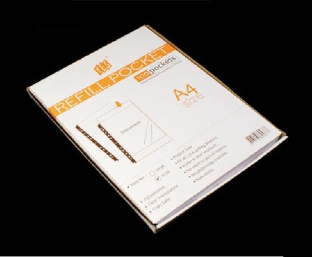 PP Sheet Protectors with Pizza Box Dispenser Pack
