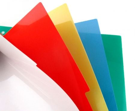 5 Colored Index Dividers.