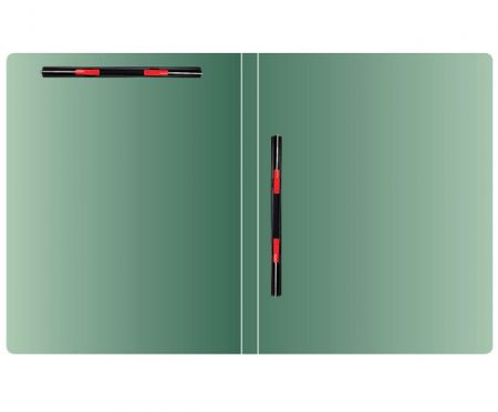 Archivo de clip con dos clips de resorte.