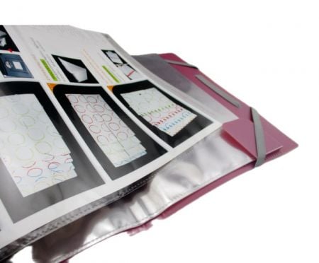 A5 PP Display Book with 10 A4-Size Pocket.