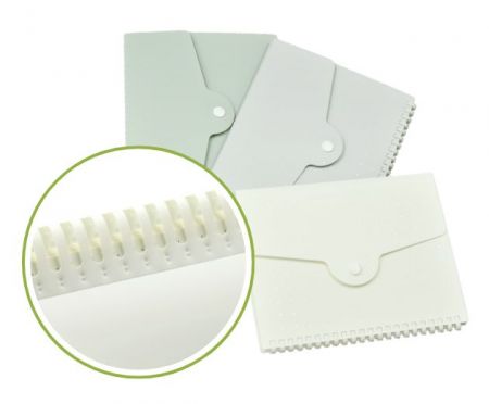 Patented Soft Ring Notebook with Storage Pockets
