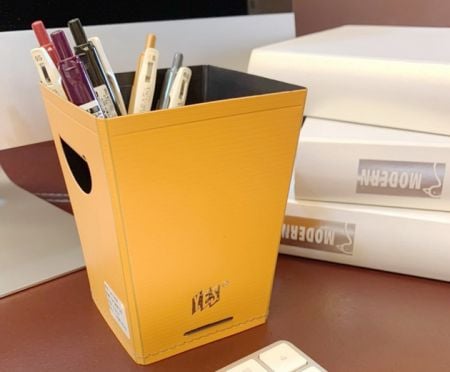 PP Two Tone Color Pen Holder.