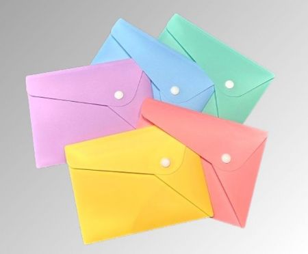 Dual Access PP Envelope, Postcard Size - Postcard Size Colored PP Envelope