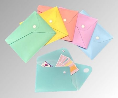 Bolsa de documentos PP de entrada dual.