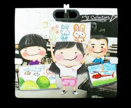 Libro de exhibición de portafolio de arte PP A3 20P.