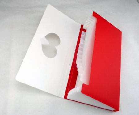 Archivo Expansible de PP con 13 Bolsillos.