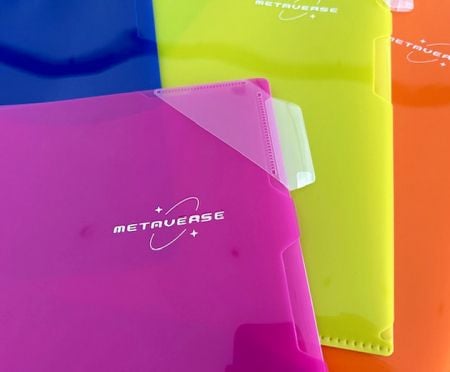 PP Colored File Folder with Tringle Stopper