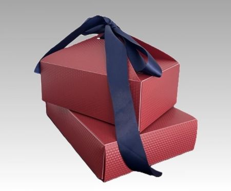 Verhoogbare PP Cadeaubox - PP Cadeau Doos met Lint Trekker