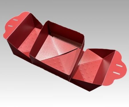 16,5 x 16 x 8 cm PP-cadeau doos in wolkenstijl