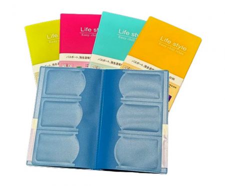 Pasta Pocket PP para Caderno de Viagem - Pasta Pocket PP para Caderno de Viagem & Porta-cartões