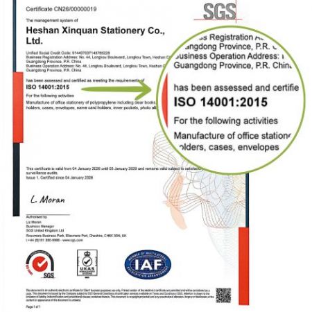 ISO 14001:2015 Certification