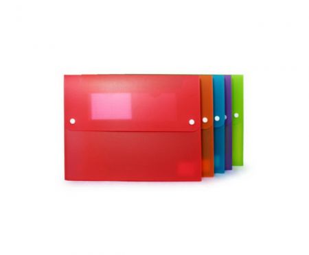 PP Document Cases, Button Closure - Portable Document Cases, Button Closure type