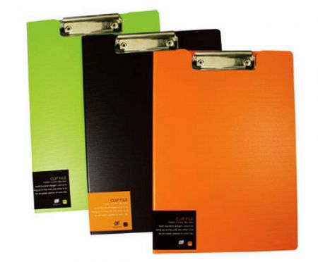 エコフレンドリーなフォームPPワイヤークリップフォルダーの上部。